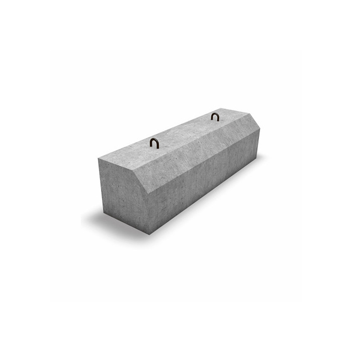 Блок лотков бетонный Б 1-25-50
